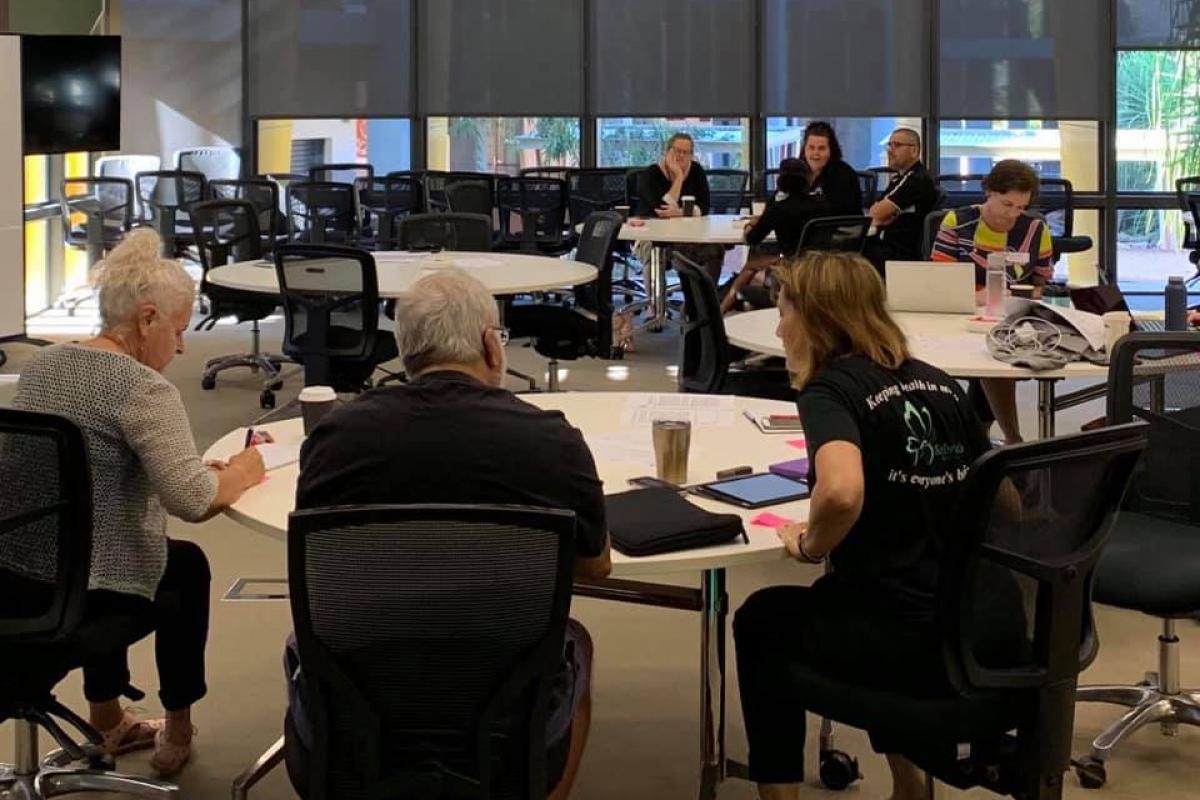 World suicide prevent day planning workshop