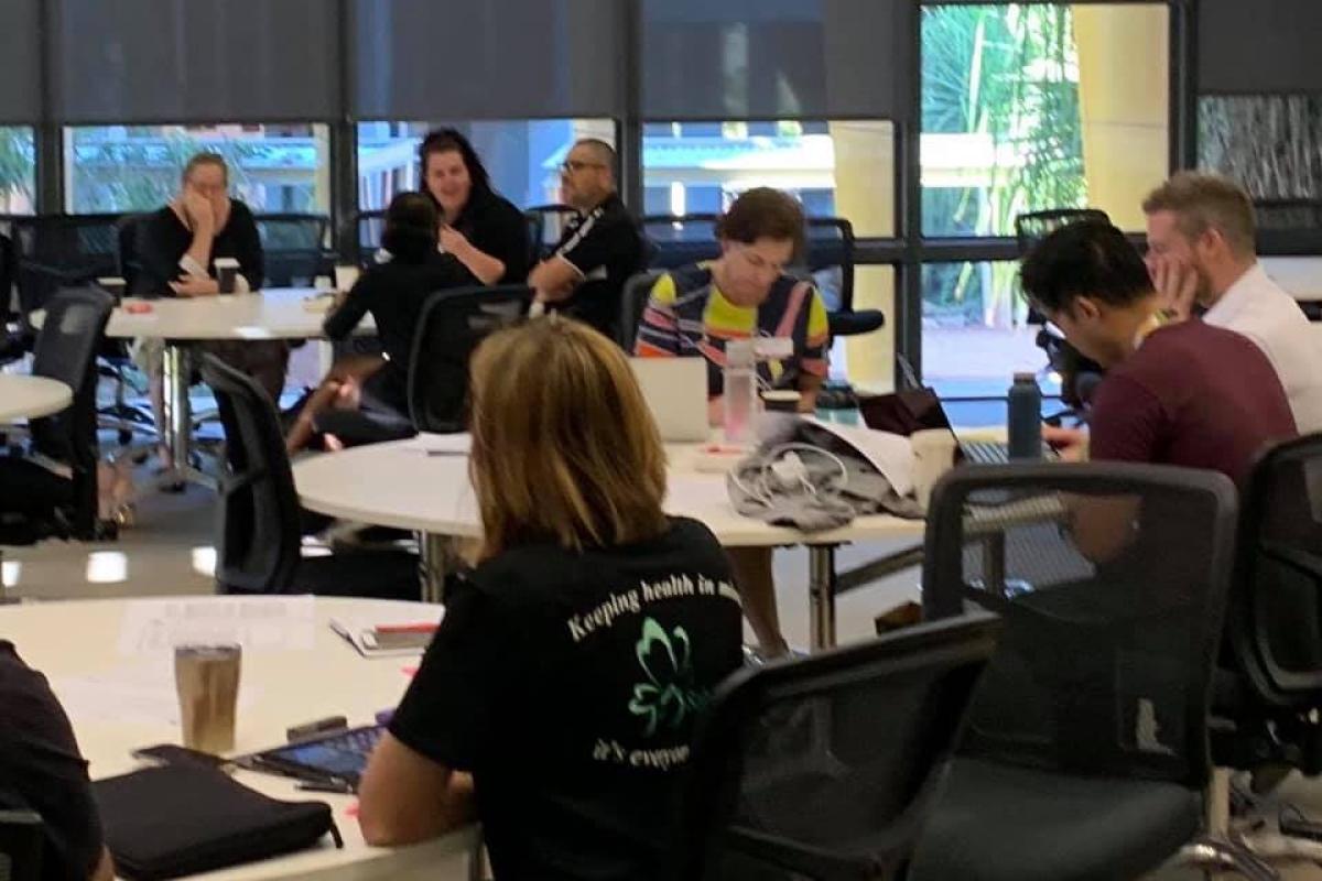 World suicide prevent day planning workshop