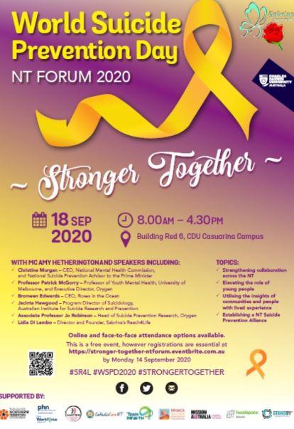 WSPD Forum 20 "Stronger Together" 