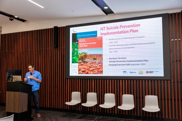Simon Casey (Director, Suicide Prevention MHAOD Branch – NT Health)